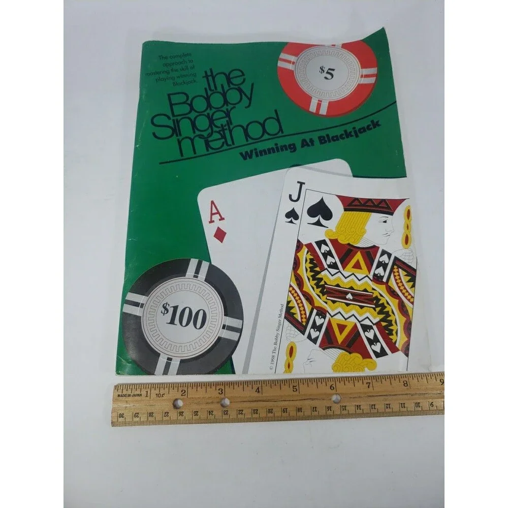 Bobby Singer Method Book Winning At Blackjack Vintage 1998 Collectible